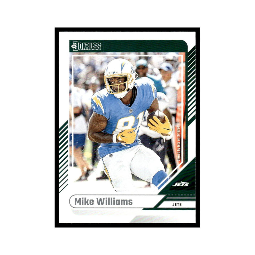 Mike Williams 2024 Donruss #279 New York Jets Football Card NM