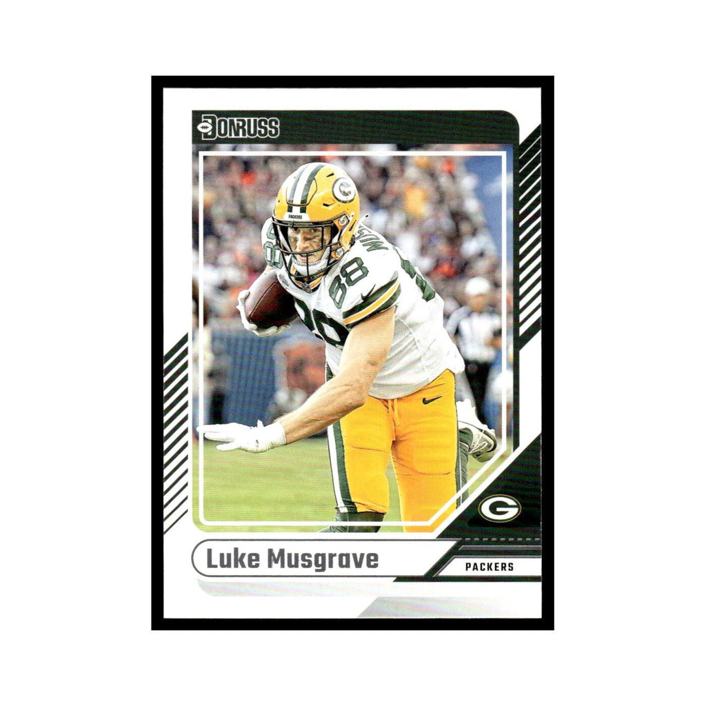 Luke Musgrave 2024 Donruss #251 Green Bay Packers Football Card NM