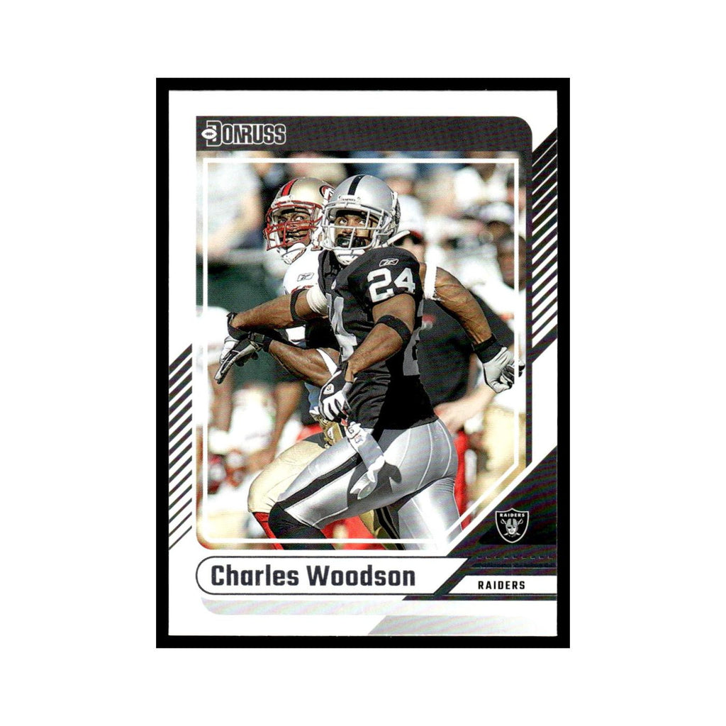 Charles Woodson 2024 Donruss #63 Oakland Raiders Football Card NM