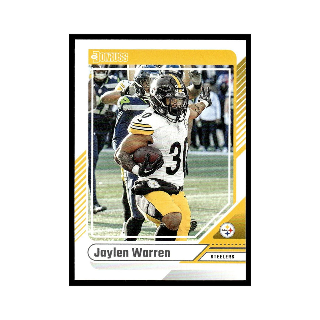 Jaylen Warren 2024 Donruss #256 Pittsburgh Steelers Football Card NM