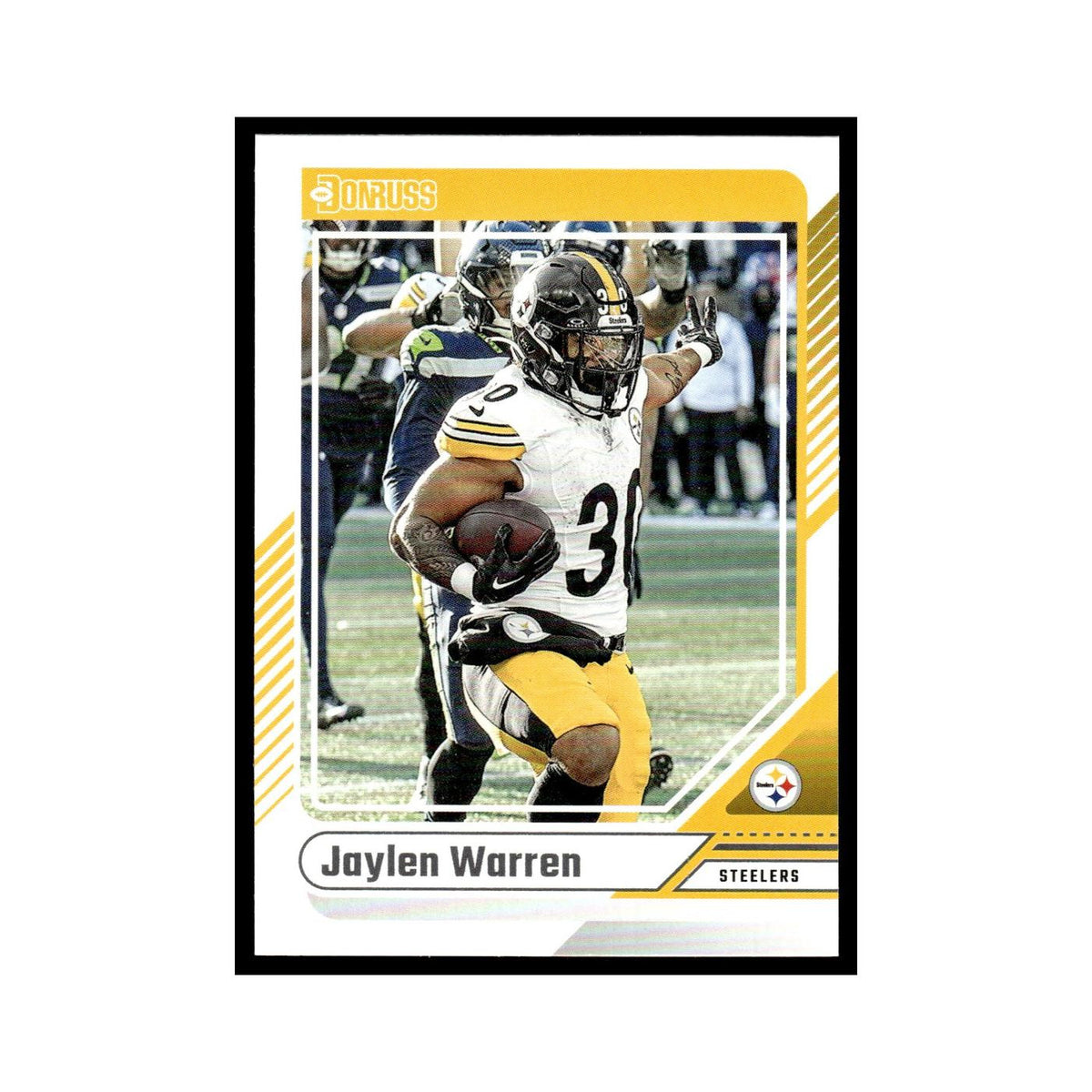 Jaylen Warren 2024 Donruss #256 Pittsburgh Steelers Football Card NM