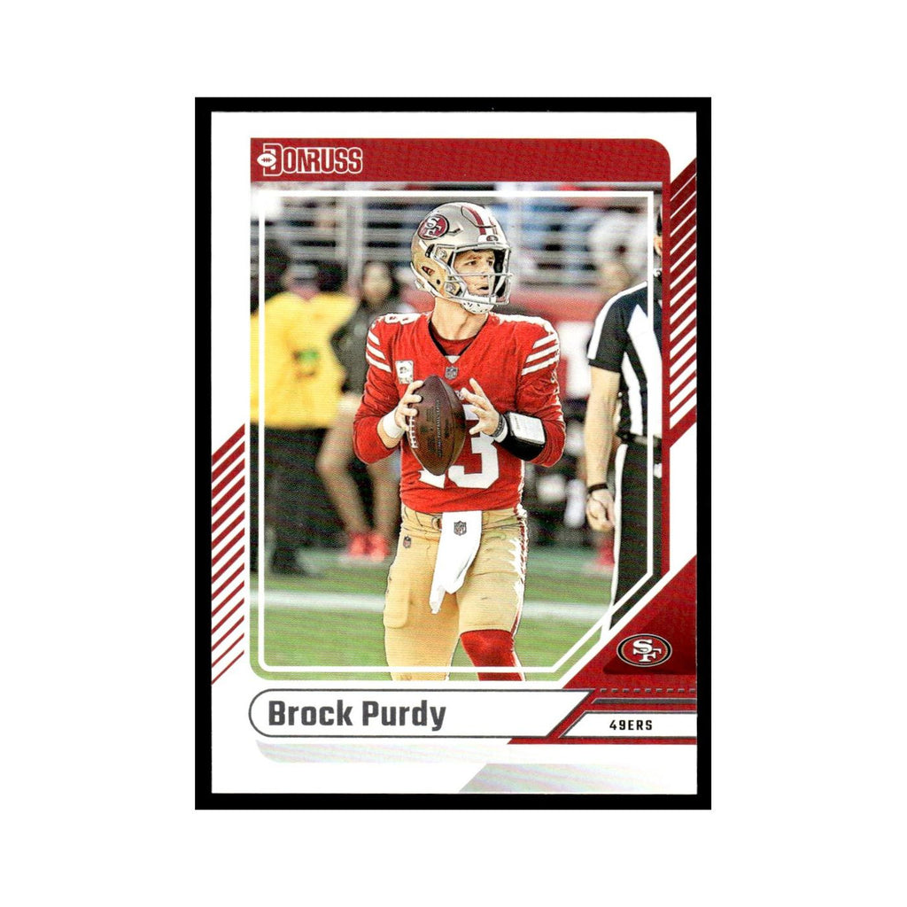 Brock Purdy 2024 Donruss #150 San Francisco 49ers Football Card NM