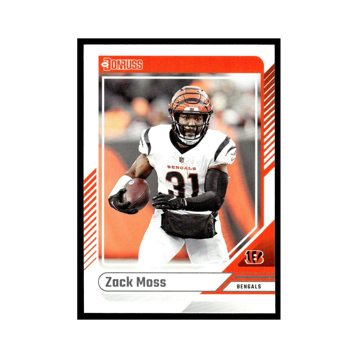 Zack Moss 2024 Donruss #43 Cincinnati Bengals Football Card NM
