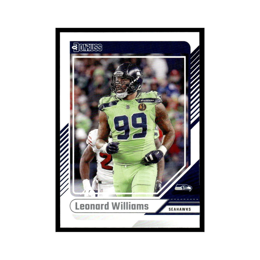 Leonard Williams 2024 Donruss #23 Seattle Seahawks Football Card NM