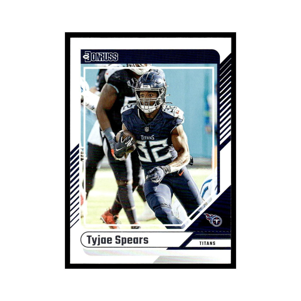 Tyjae Spears 2024 Donruss #127 Tennessee Titans Football Card NM