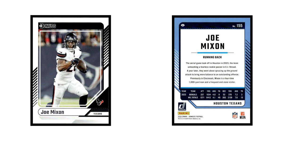 Joe Mixon 2024 Donruss #155 Houston Texans Football Card NM