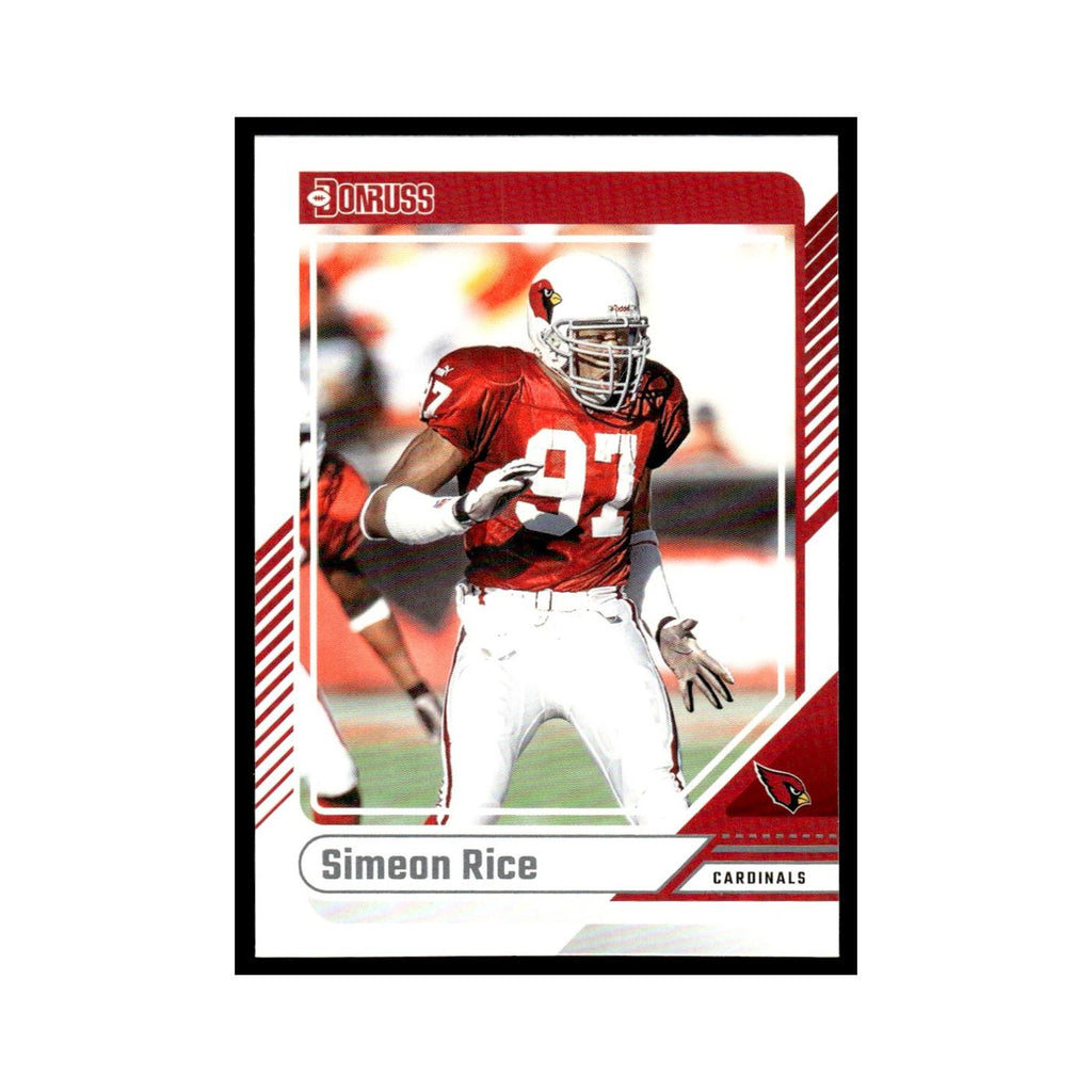 Simeon Rice 2024 Donruss #189 Arizona Cardinals Football Card NM