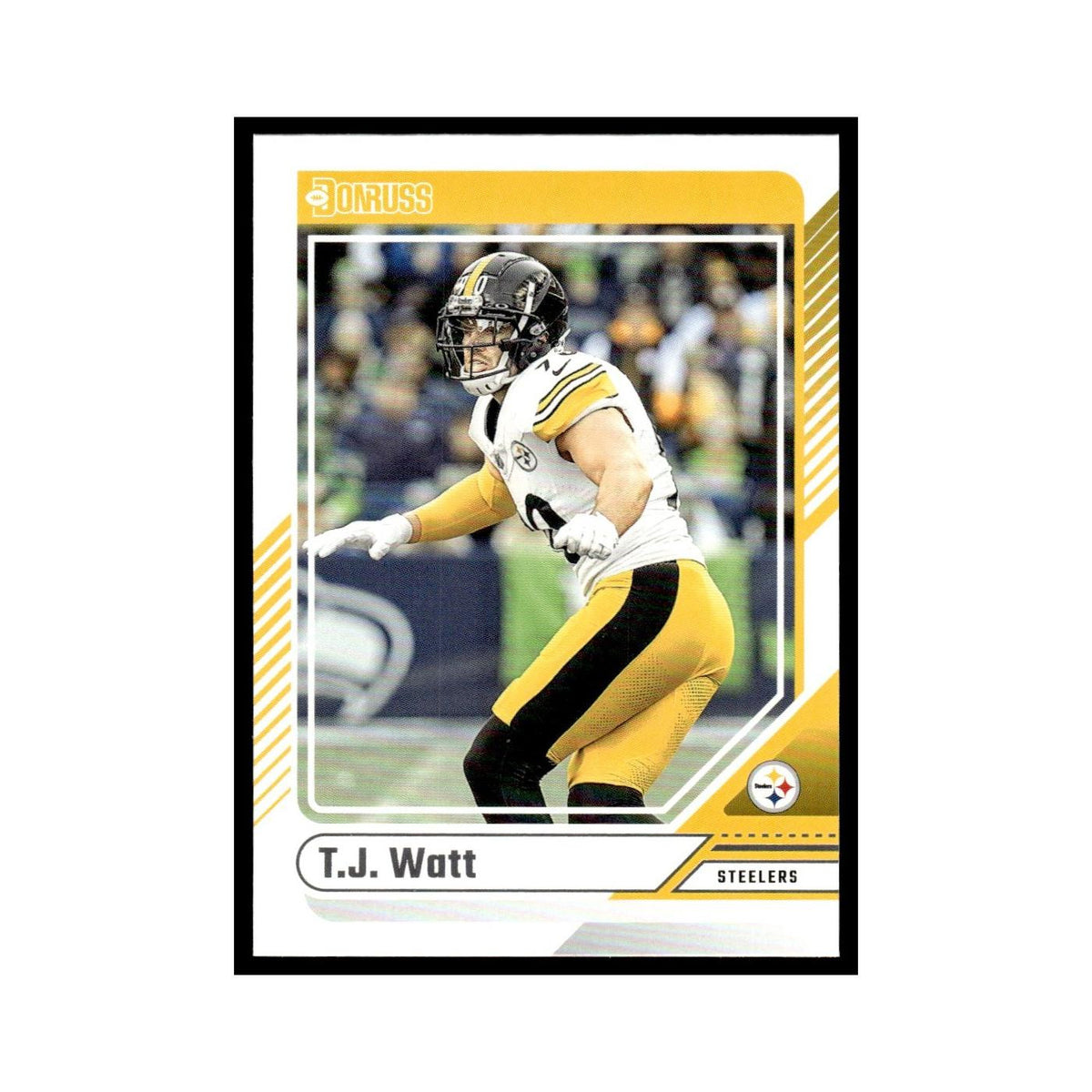 T.J. Watt 2024 Donruss #259 Pittsburgh Steelers Football Card NM