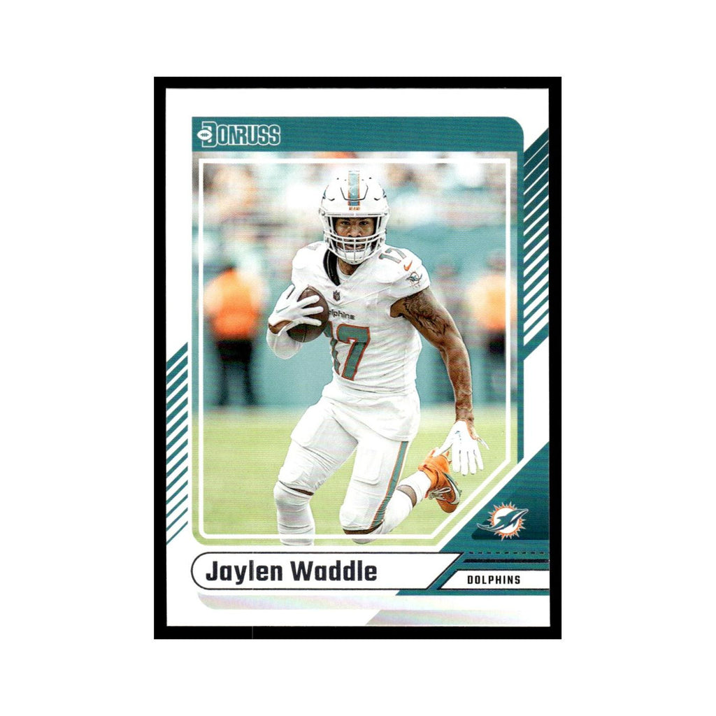 Jaylen Waddle 2024 Donruss #125 Miami Dolphins Football Card NM