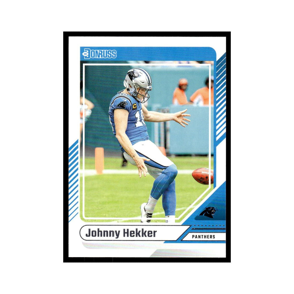 Johnny Hekker 2024 Donruss #24 Carolina Panthers Football Card NM