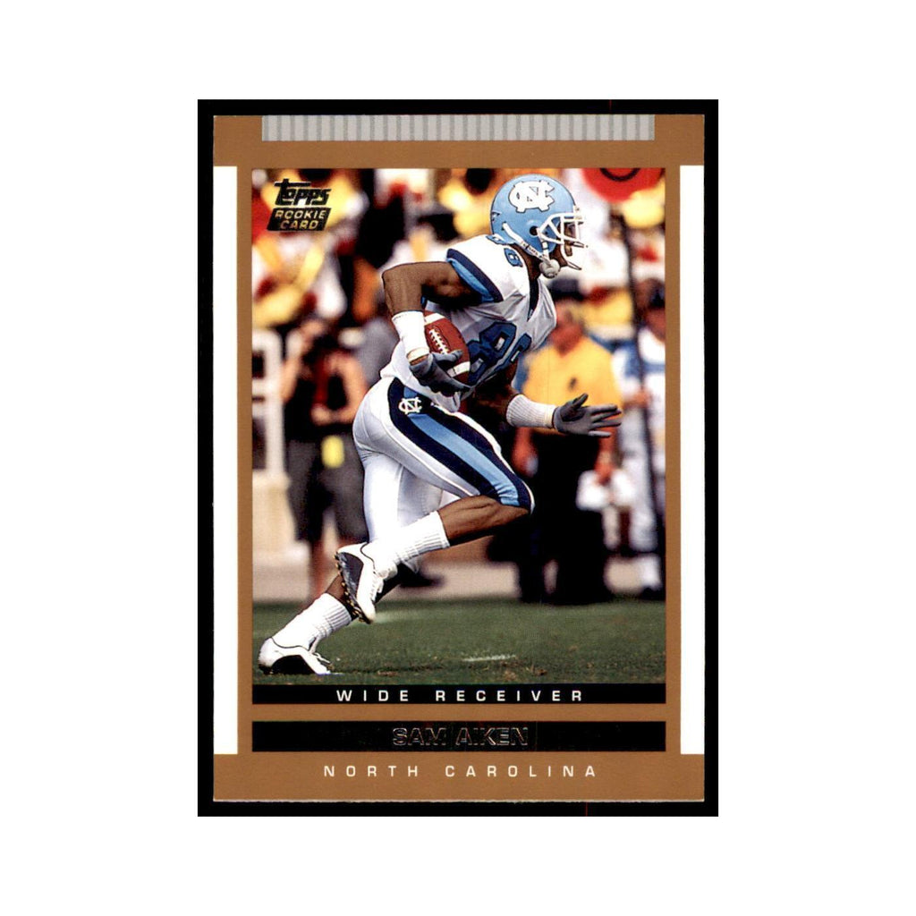 Sam Aiken Rookie 2003 Topps #149 Football Cards Football Card NM