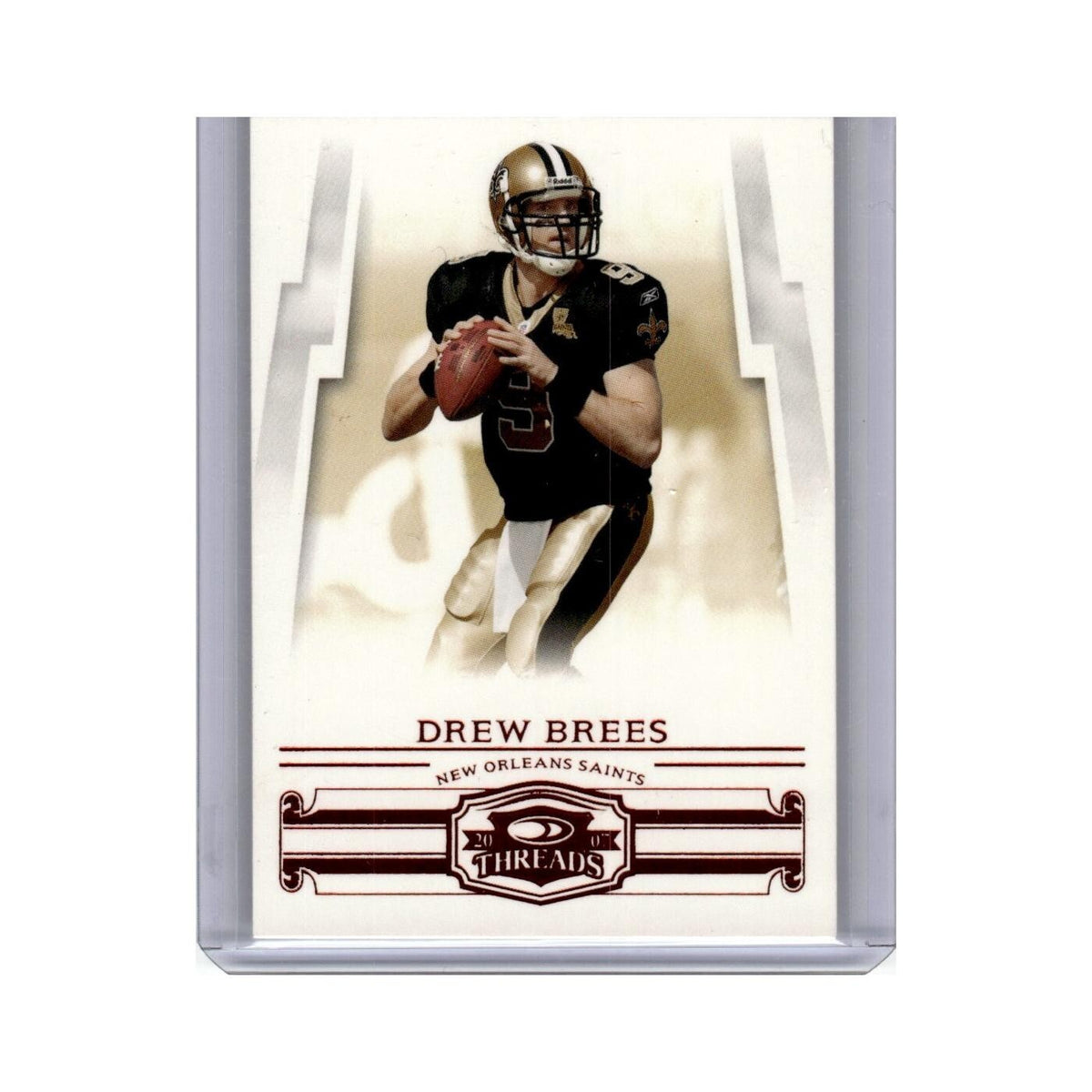 Drew Brees 2007 Donruss Threads #29 New Orleans Saints Football Card NM
