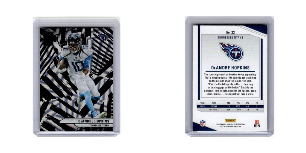 DeAndre Hopkins 2024 Donruss Elite #22 Tennessee Titans Football Card NM