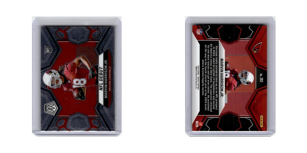 Marvin Harrison Jr. Rookie 2024 Panini Mosaic #283 Arizona Cardinals NM