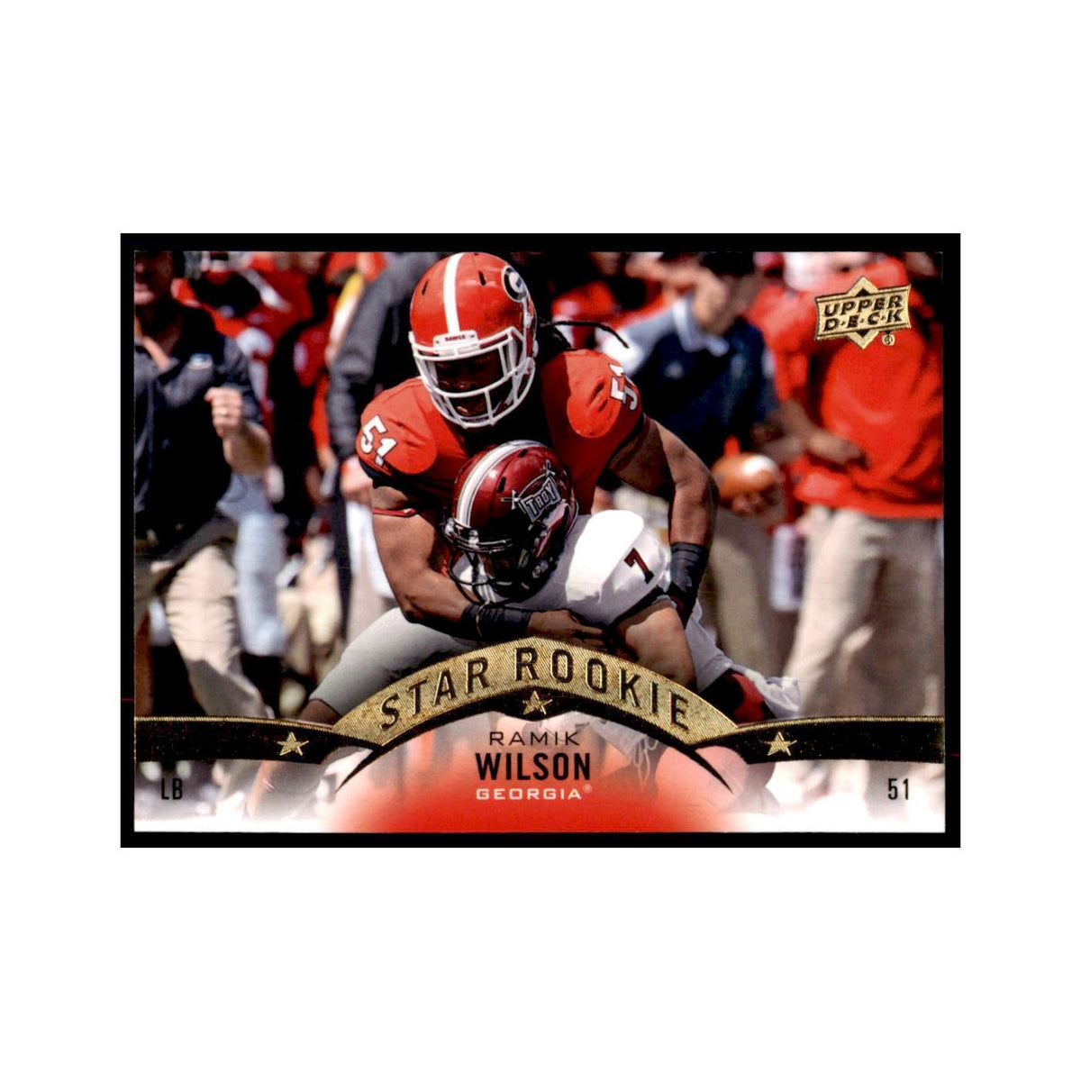 Ramik Wilson Rookie 2015 Upper Deck #118 Football Cards Football Card NM