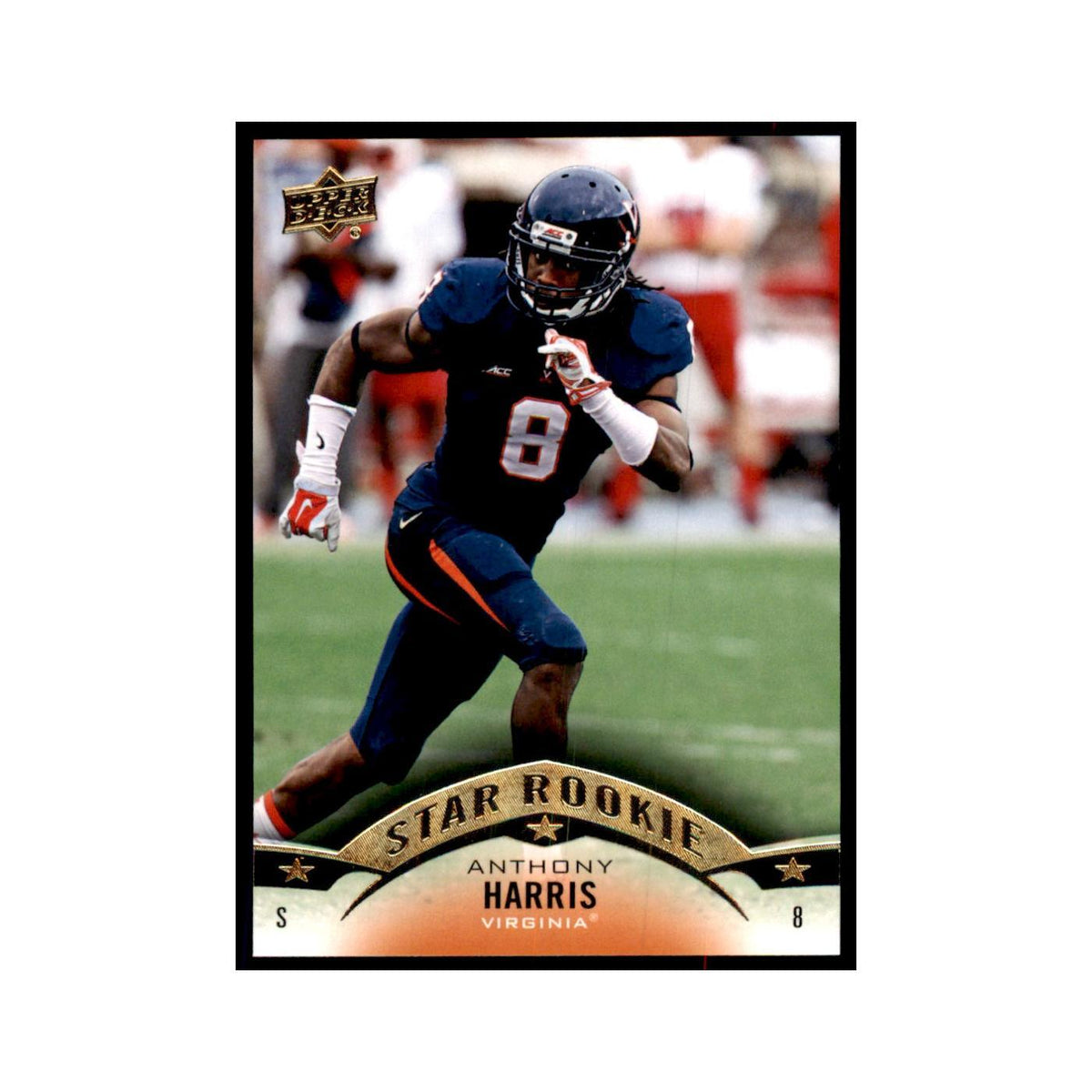 Anthony Harris Rookie 2015 Upper Deck #128 Football Cards Football Card NM