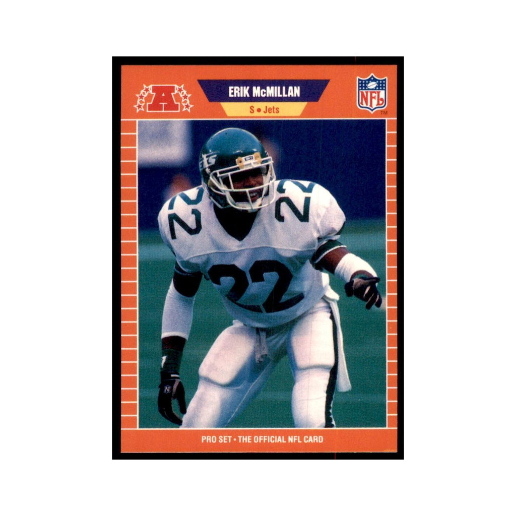 Erik McMillan 1989 Pro Set #303 Football Cards Football Card NM