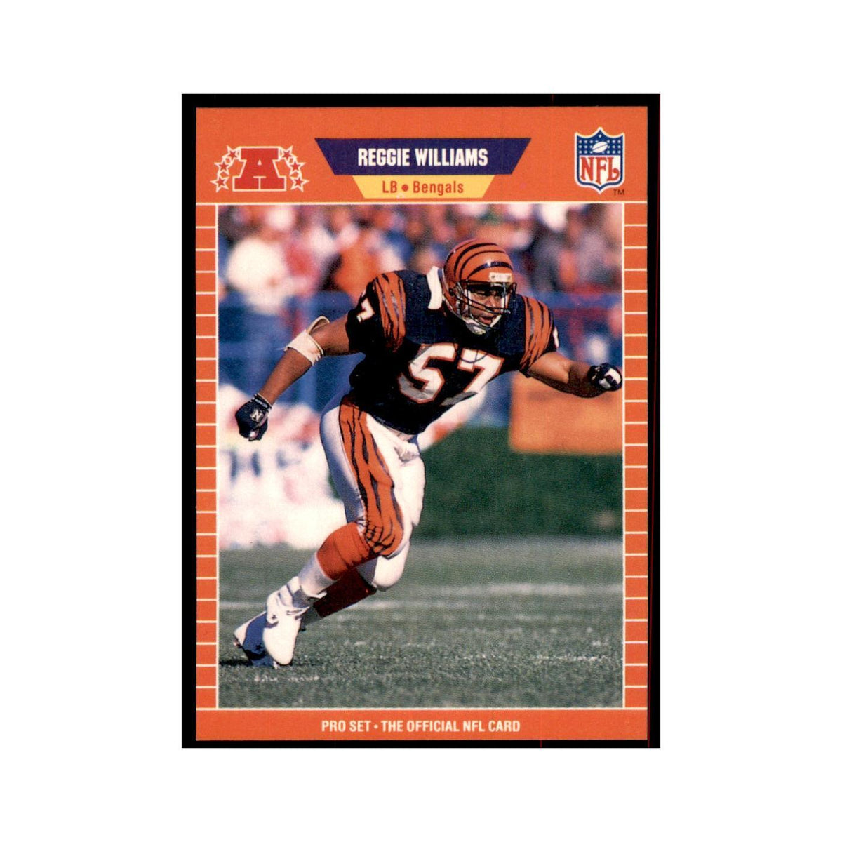 Reggie Williams 1989 Pro Set #61 Football Cards Football Card NM