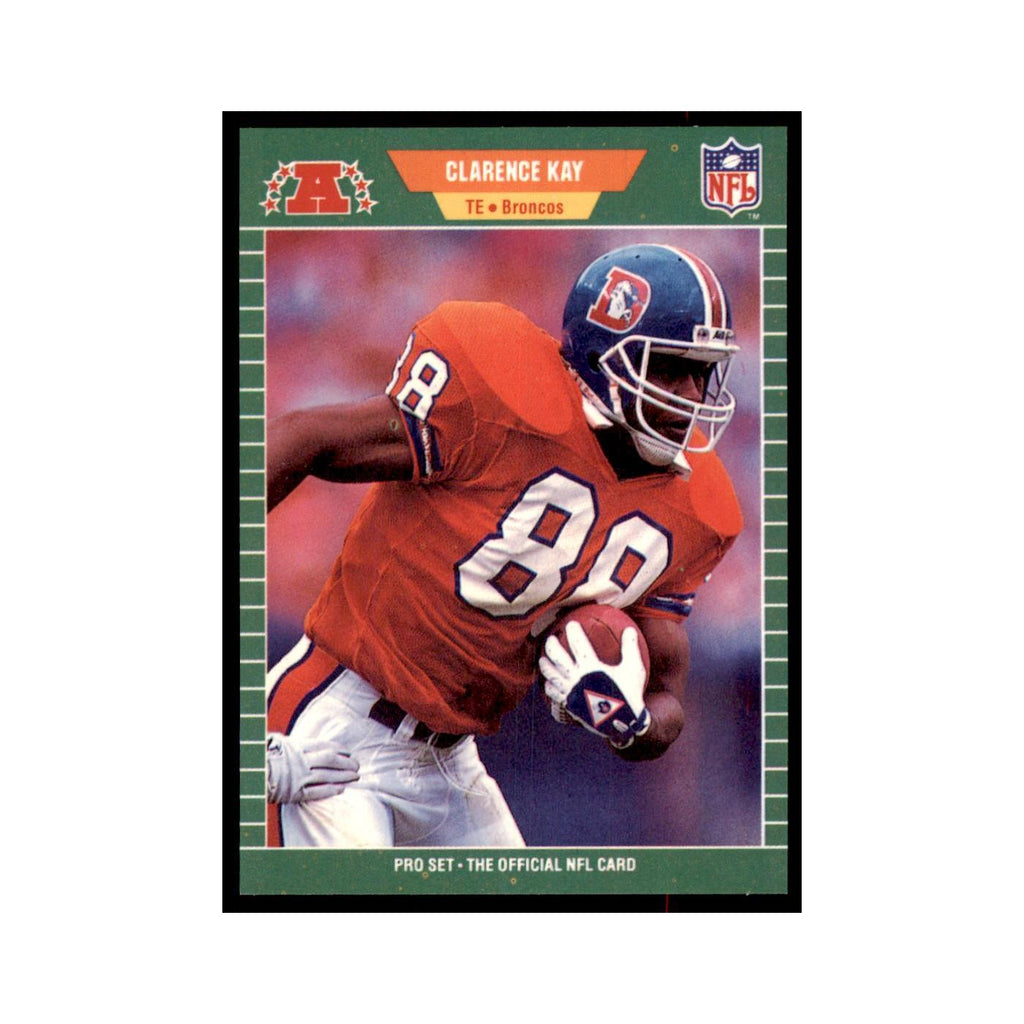 Clarence Kay 1989 Pro Set #107 Football Cards Football Card NM