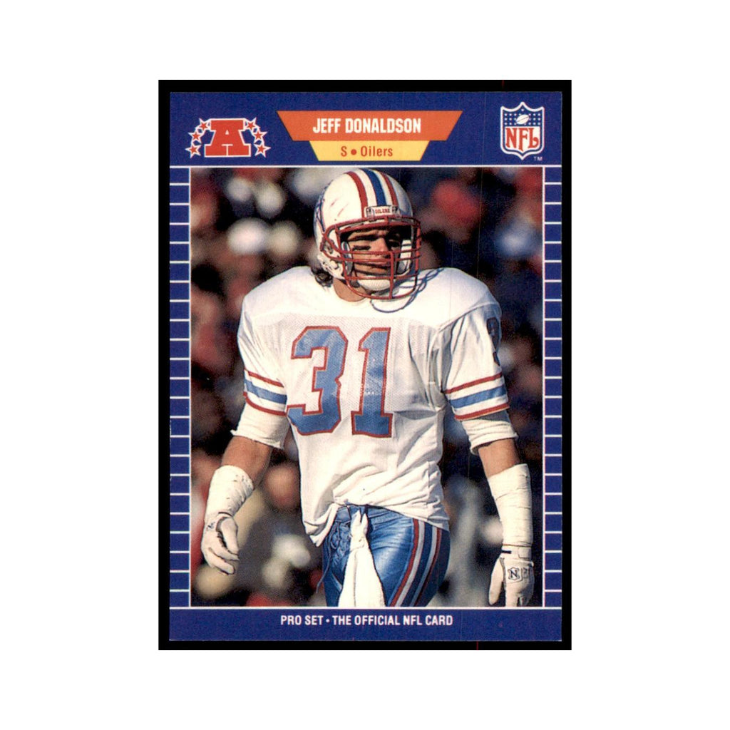 Jeff Donaldson 1989 Pro Set #142 Football Cards Football Card NM