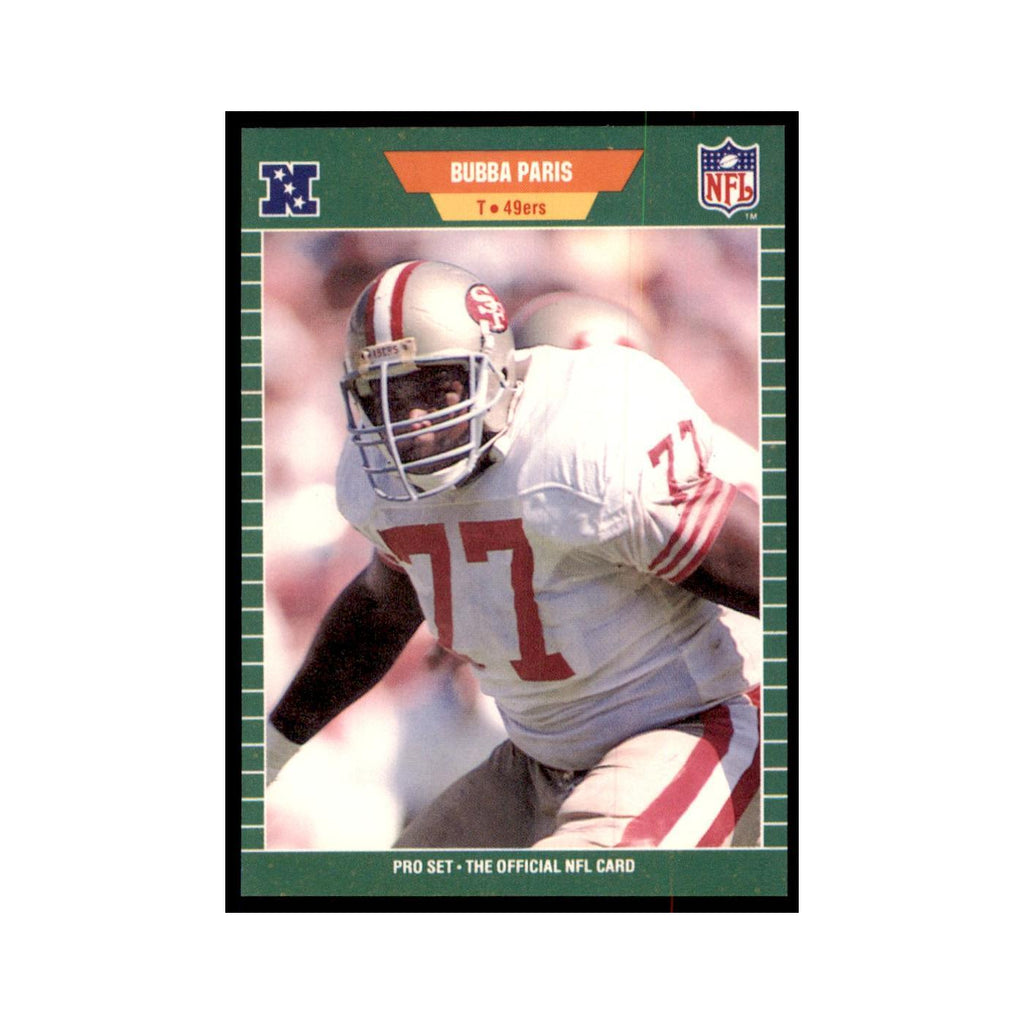 Bubba Paris 1989 Pro Set #387 Football Cards Football Card NM