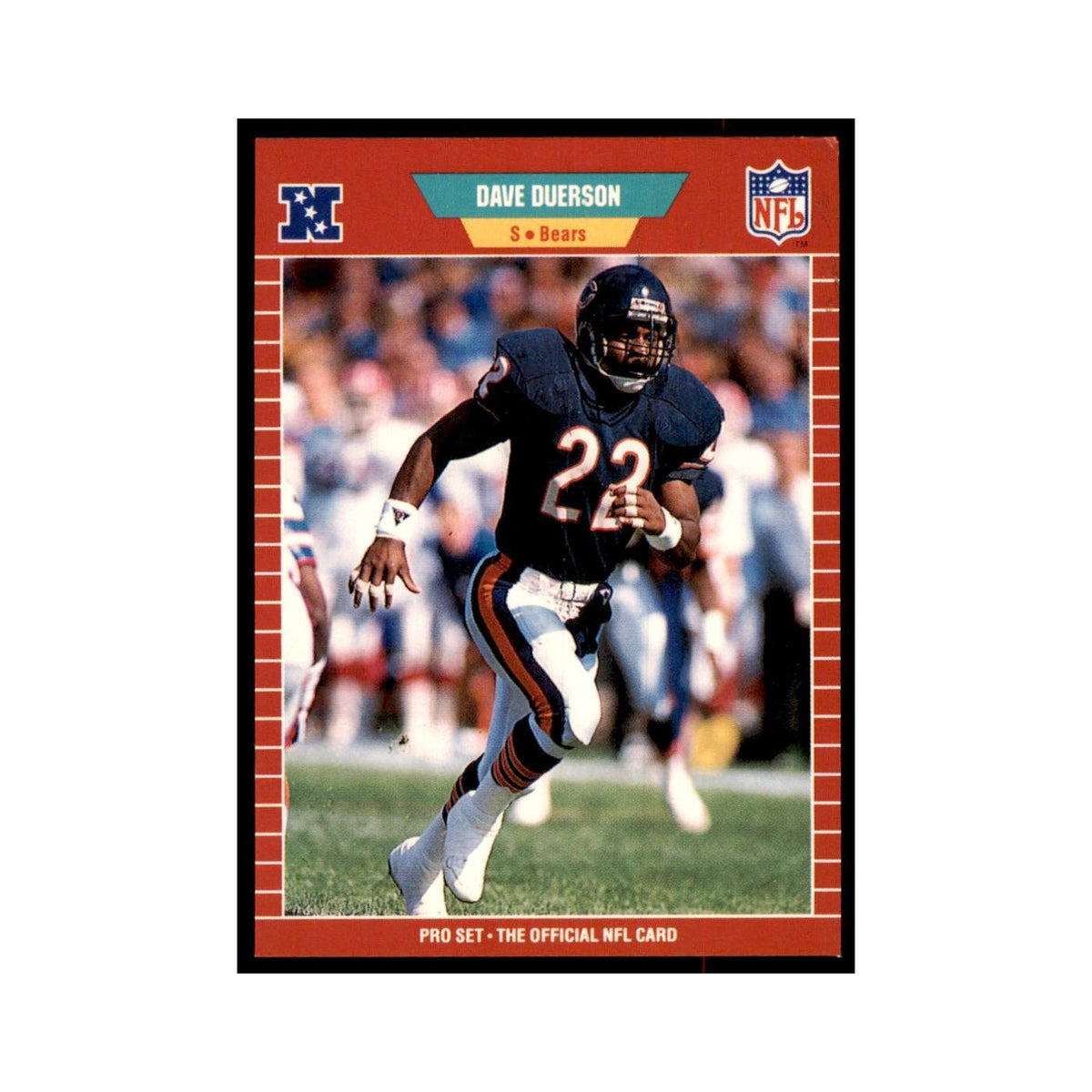 Dave Duerson 1989 Pro Set #39 Football Cards Football Card NM