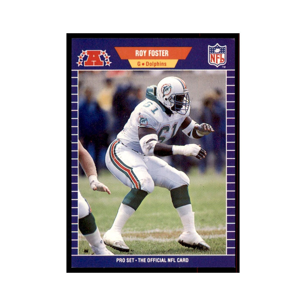 Roy Foster 1989 Pro Set #215 Football Cards Football Card NM