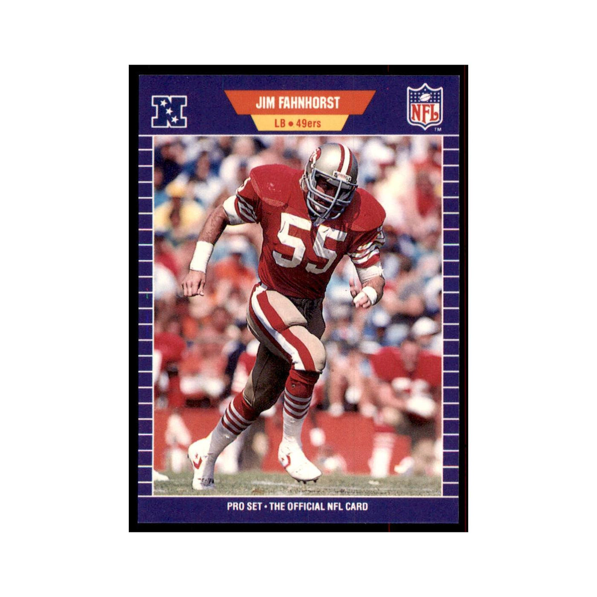 Jim Fahnhorst 1989 Pro Set #374 Football Cards Football Card NM
