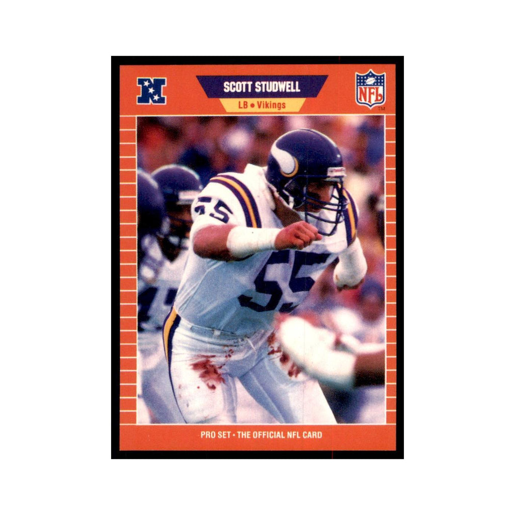 Scott Studwell 1989 Pro Set #240 Football Cards Football Card NM
