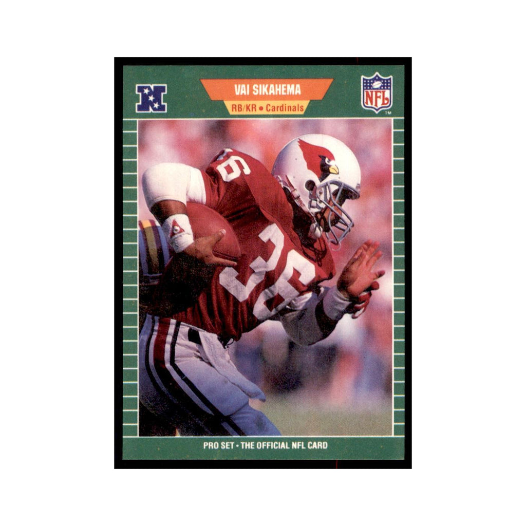 Vai Sikahema 1989 Pro Set #338 Football Cards Football Card NM