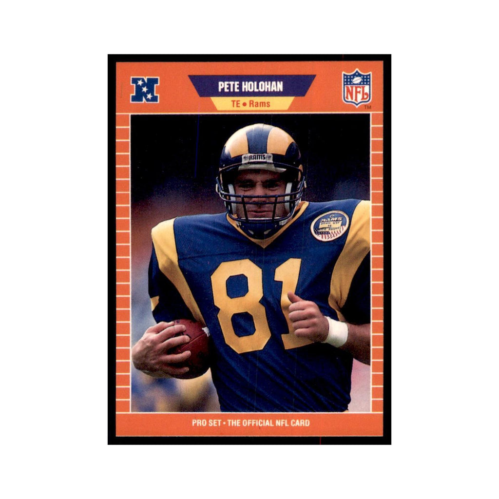 Pete Holohan 1989 Pro Set #202 Football Cards Football Card NM