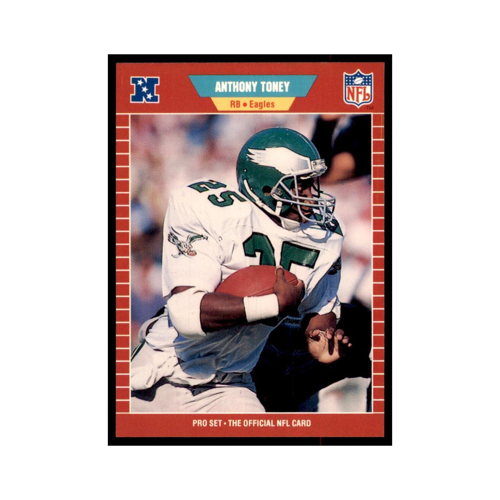 Anthony Toney 1989 Pro Set #323 Football Cards Football Card NM