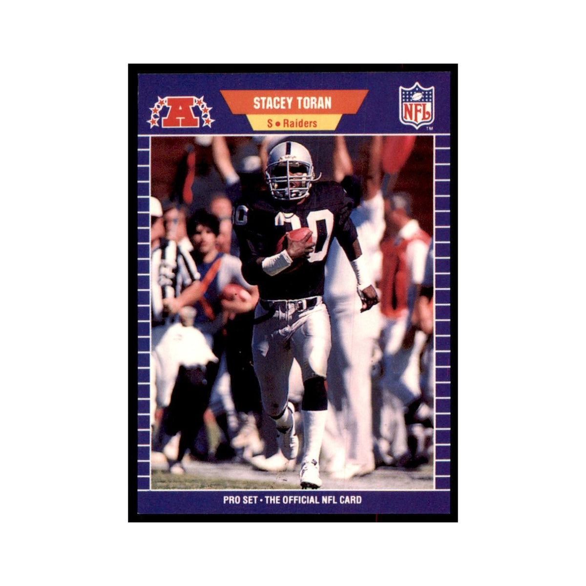 Stacey Toran 1989 Pro Set #193 Football Cards Football Card NM