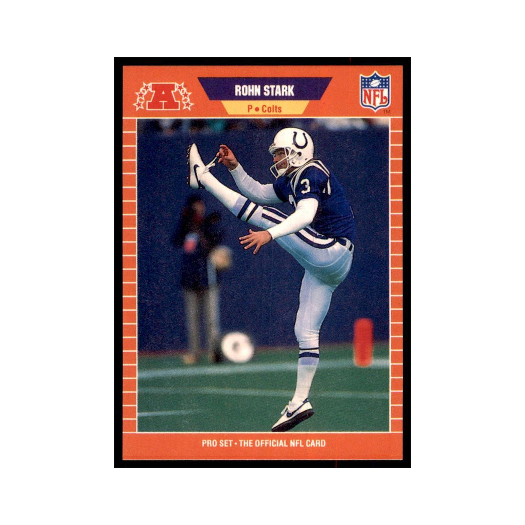 Rohn Stark 1989 Pro Set #164 Football Cards Football Card NM