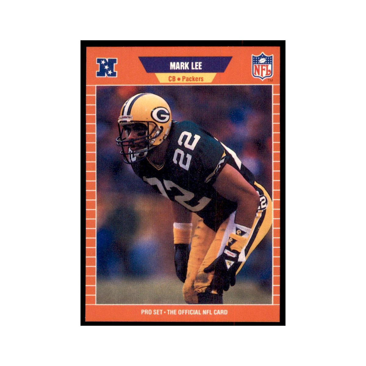 Mark Lee 1989 Pro Set #132 Football Cards Football Card NM