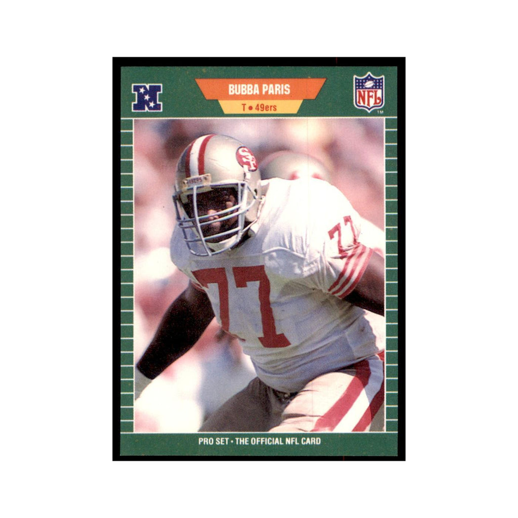 Bubba Paris 1989 Pro Set #387 Football Cards Football Card NM