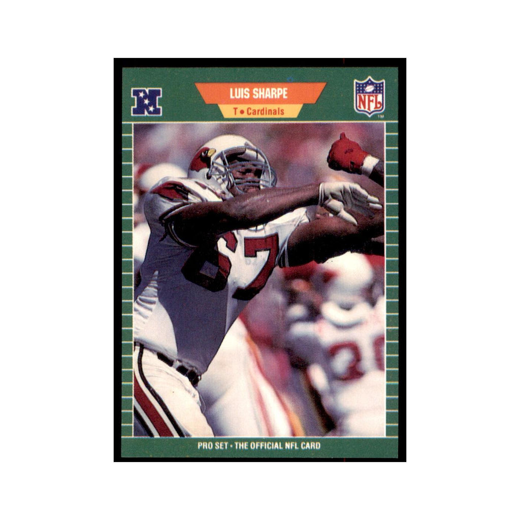 Luis Sharpe 1989 Pro Set #337 Football Cards Football Card NM