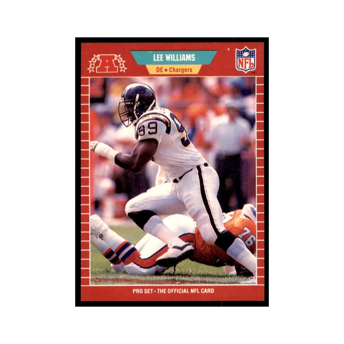 Lee Williams 1989 Pro Set #367 Football Cards Football Card NM