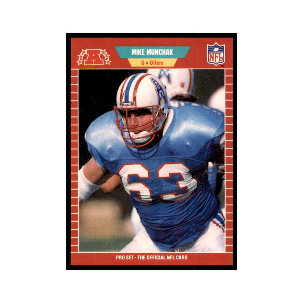 Mike Munchak 1989 Pro Set #150 Football Cards Football Card NM