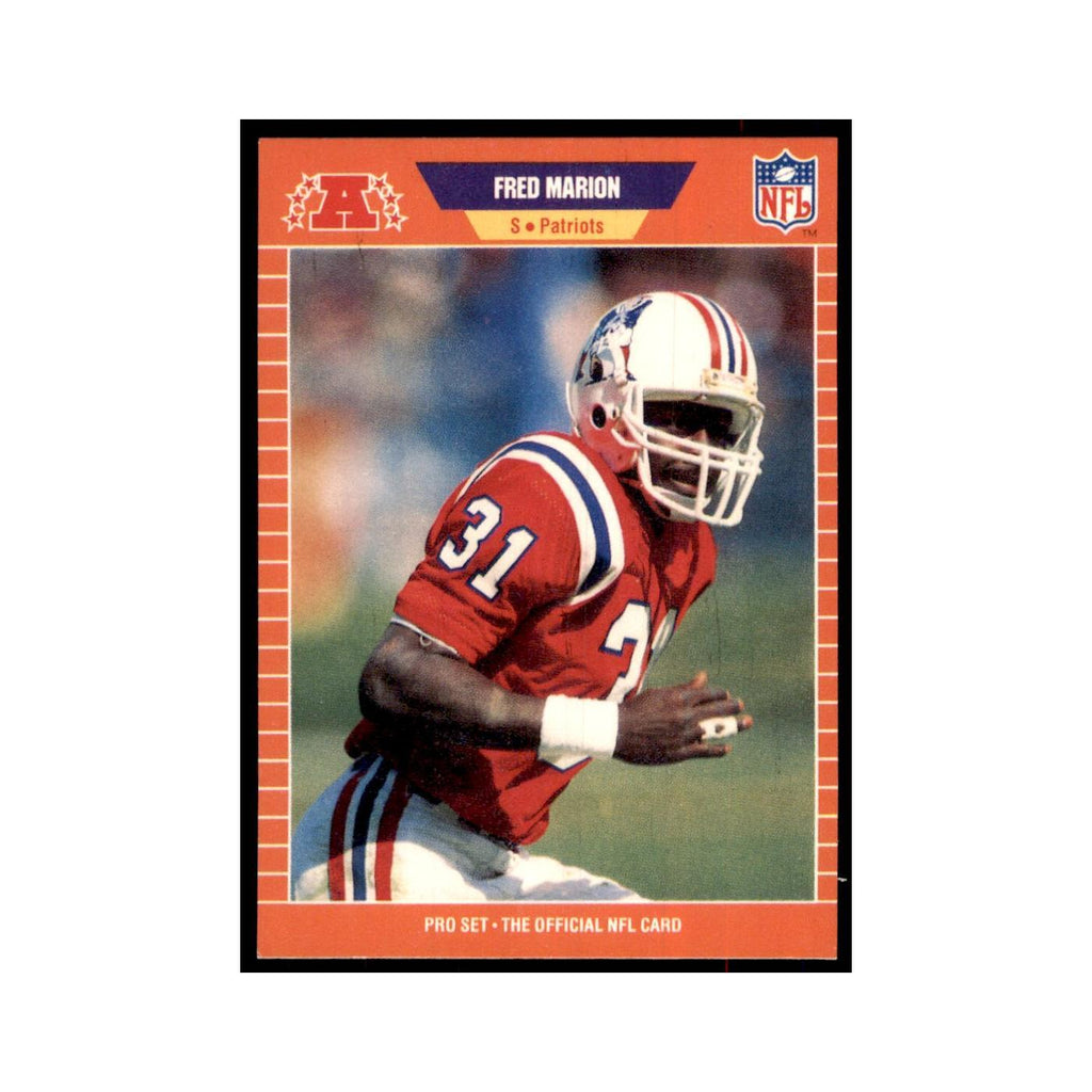 Fred Marion 1989 Pro Set #253 Football Cards Football Card NM