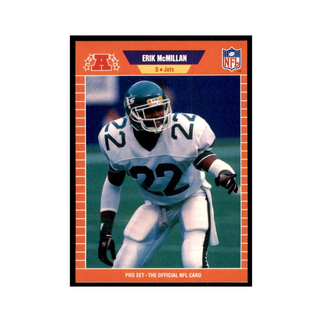 Erik McMillan 1989 Pro Set #303 Football Cards Football Card NM