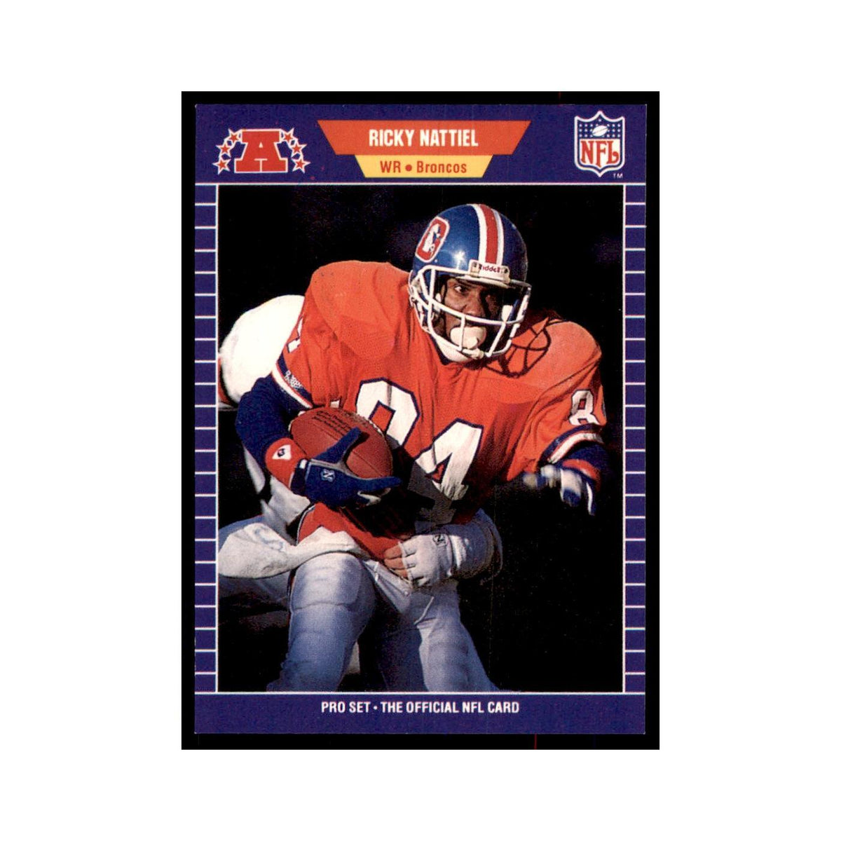 Ricky Nattiel 1989 Pro Set #109 Football Cards Football Card NM