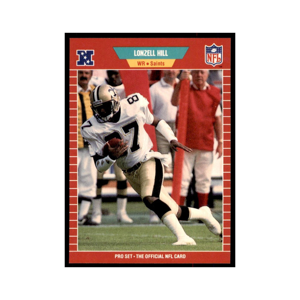Lonzell Hill 1989 Pro Set #268 Football Cards Football Card NM