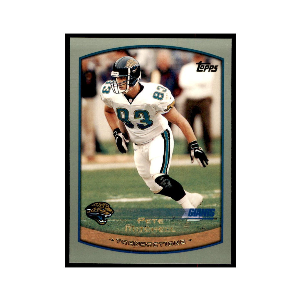 Pete Mitchell 1999 Topps #87 Football Cards Football Card NM