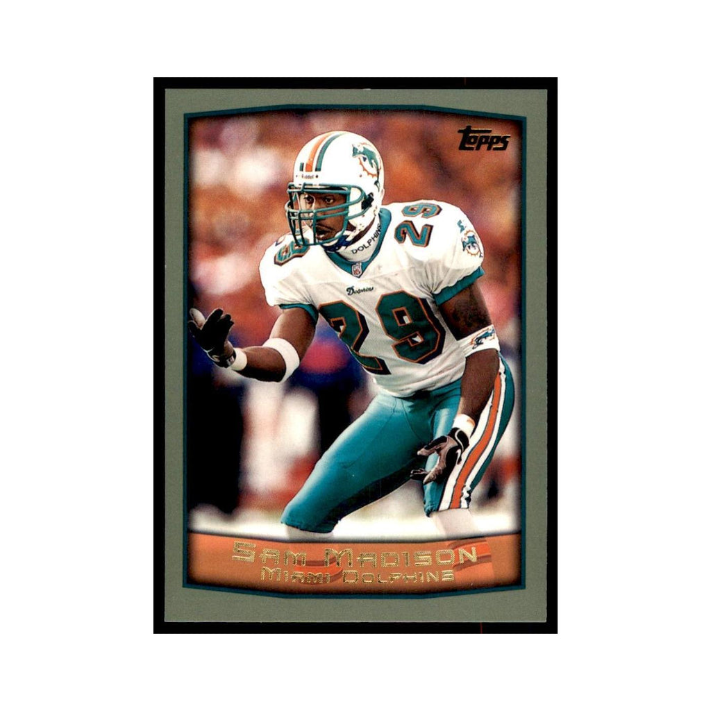 Sam Madison 1999 Topps #286 Football Cards Football Card NM