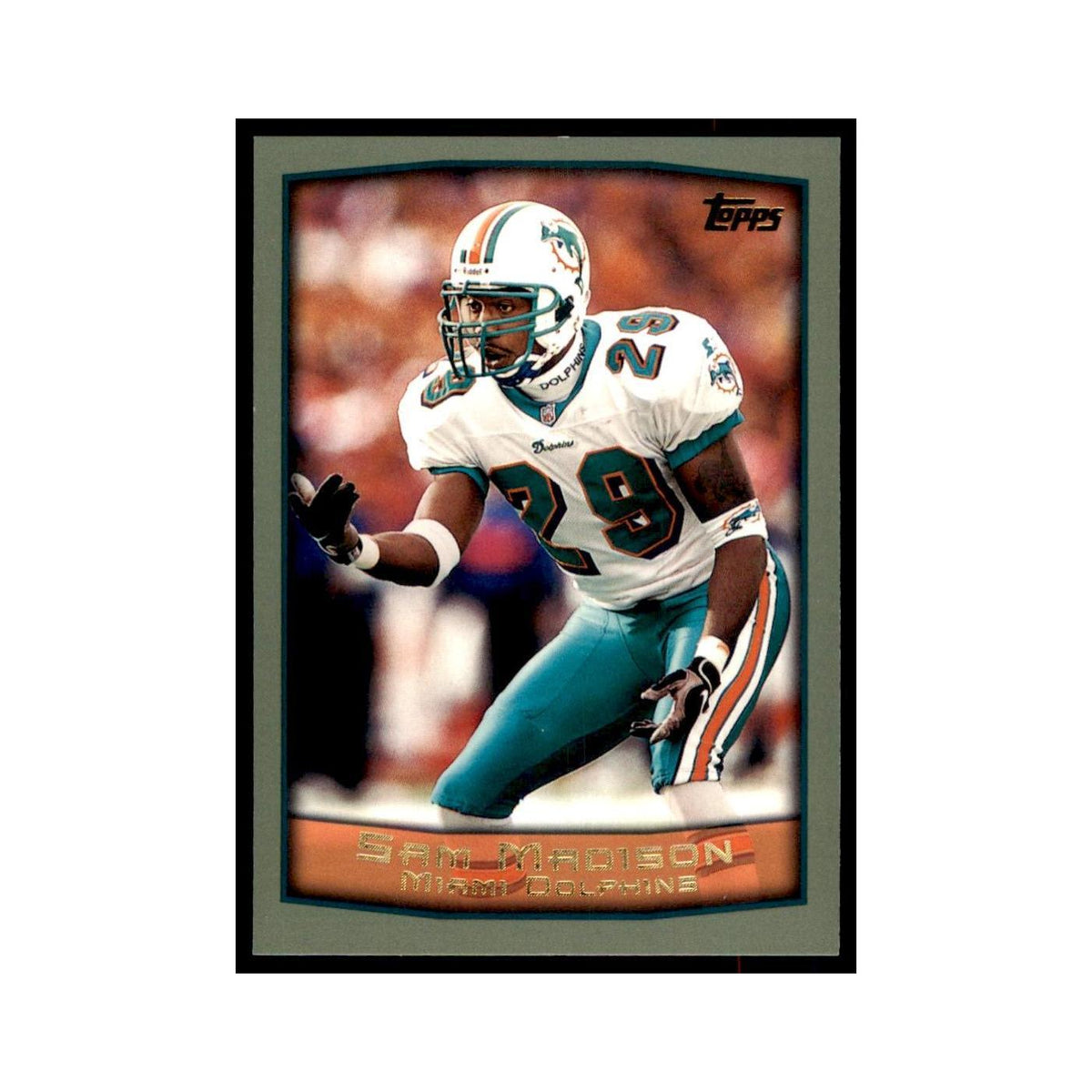 Sam Madison 1999 Topps #286 Football Cards Football Card NM