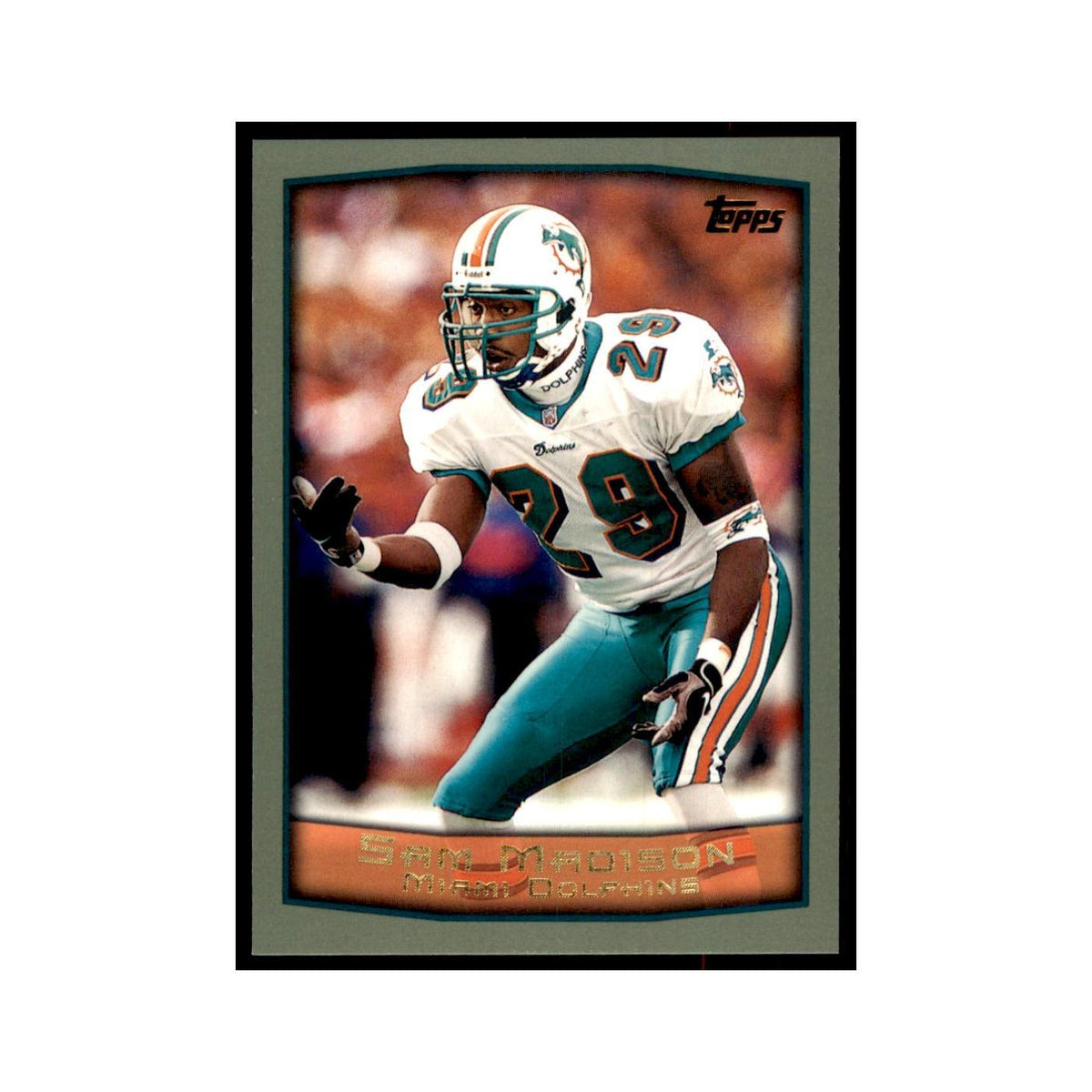 Sam Madison 1999 Topps #286 Football Cards Football Card NM