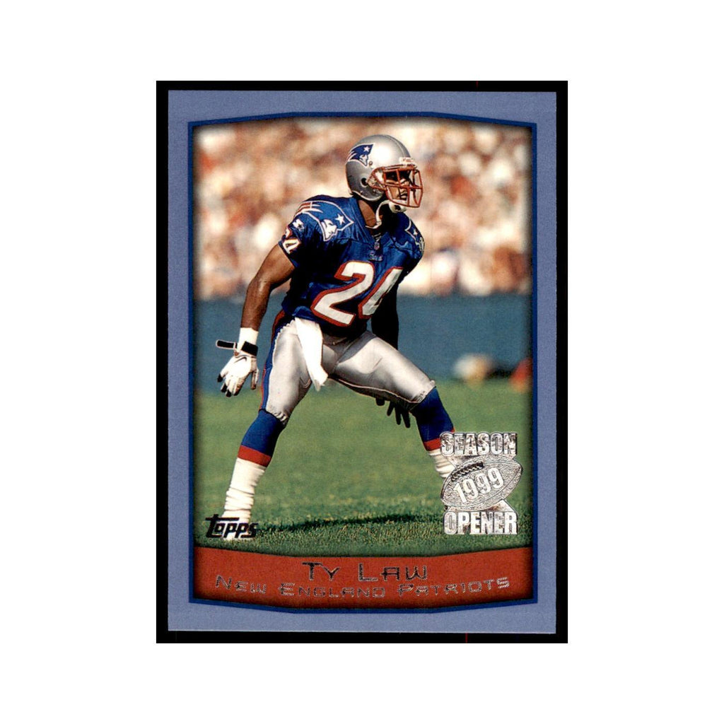 Ty Law 1999 Topps #39 Football Cards Football Card NM