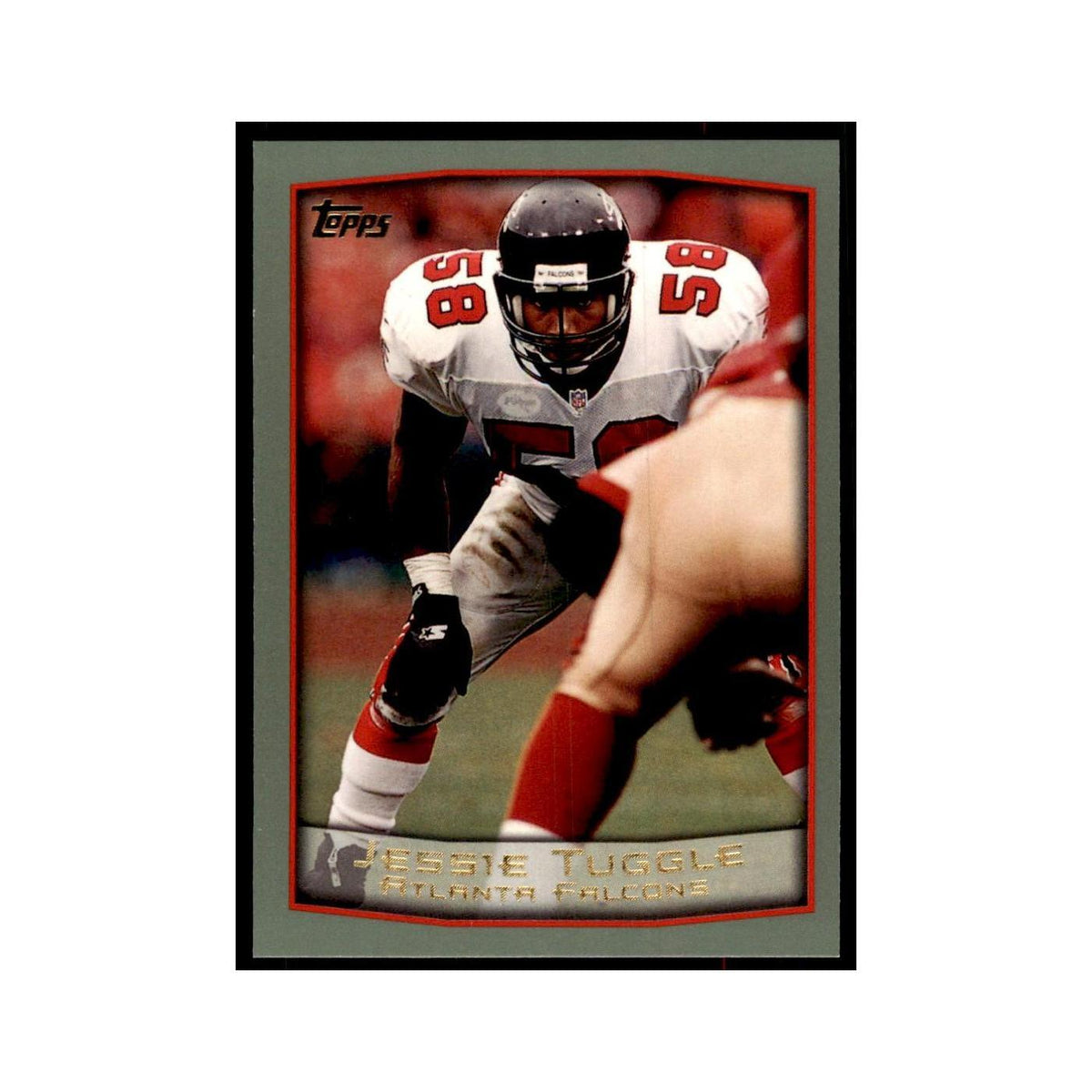 Jessie Tuggle 1999 Topps #37 Football Cards Football Card NM