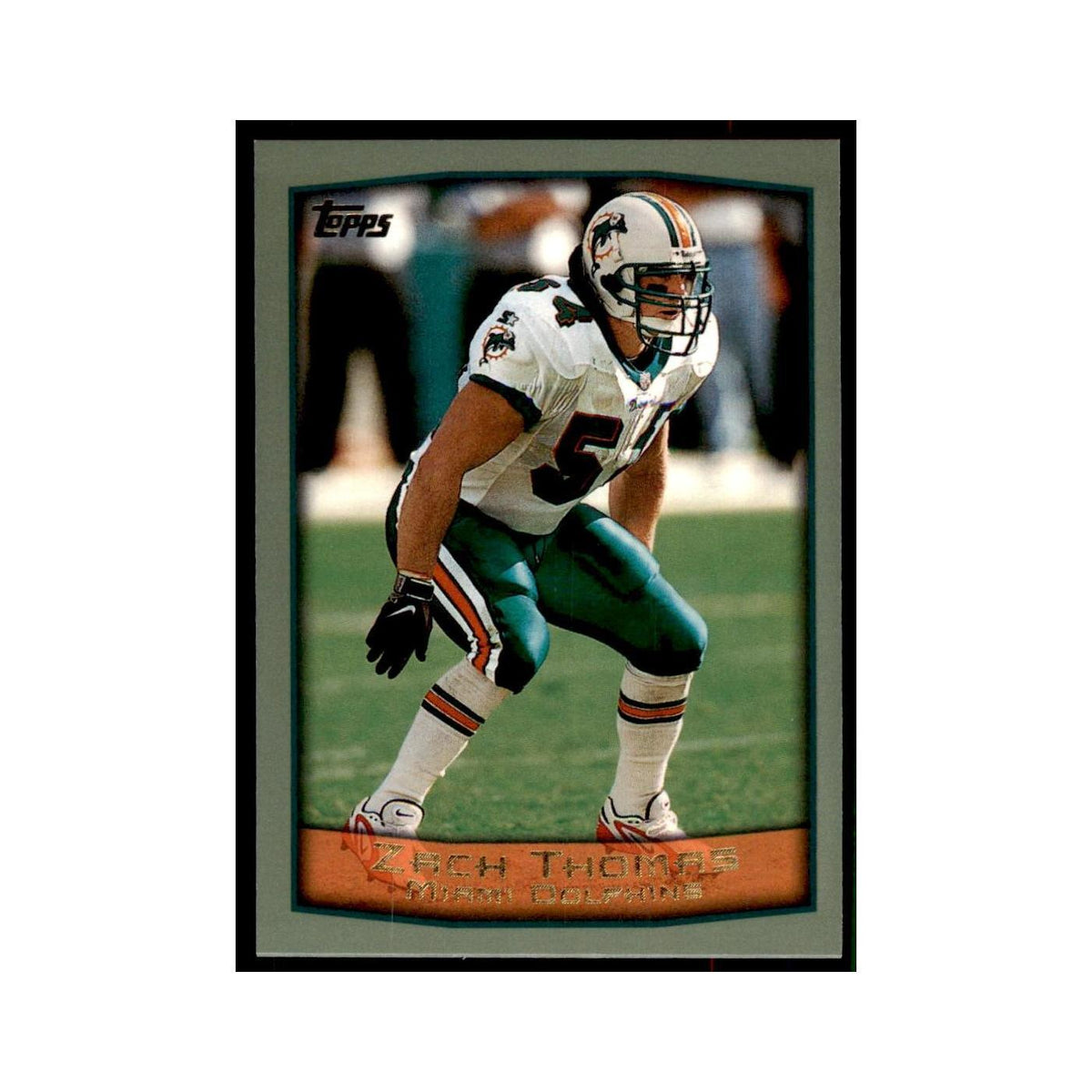 Zach Thomas 1999 Topps #161 Football Cards Football Card NM
